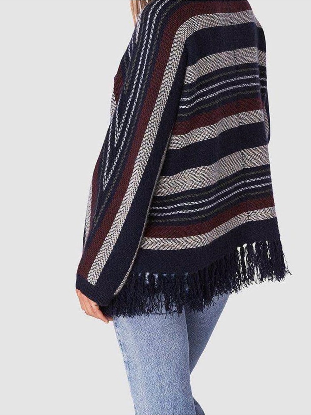 Faherty Wool Cashmere Denver Cardigan Coastal Boho Artsy XS/S - Picture 3 of 16